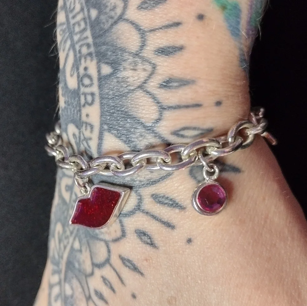 Silver Charm Bracelet